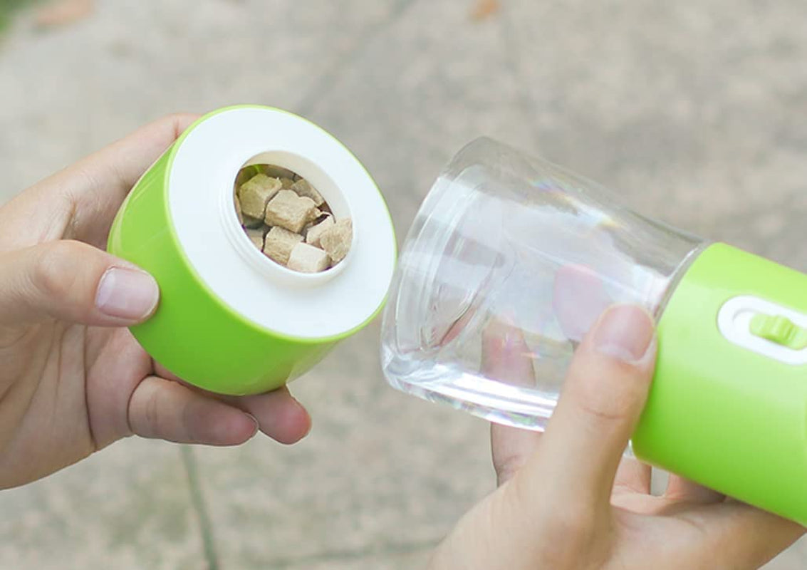 HydroBuddy™ 2-in-1 Portable Dog Water & Food Bottle – Leak-Proof Travel Dispenser