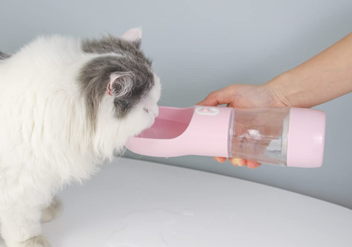 HydroBuddy™ 2-in-1 Portable Dog Water & Food Bottle – Leak-Proof Travel Dispenser