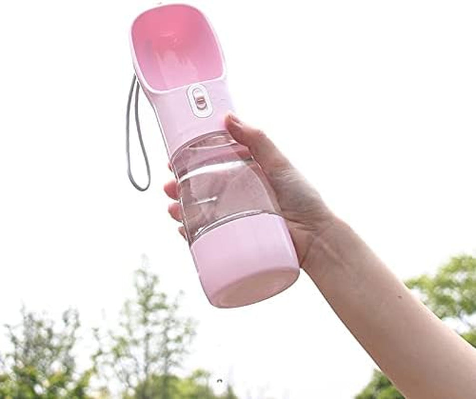 HydroBuddy™ 2-in-1 Portable Dog Water & Food Bottle – Leak-Proof Travel Dispenser