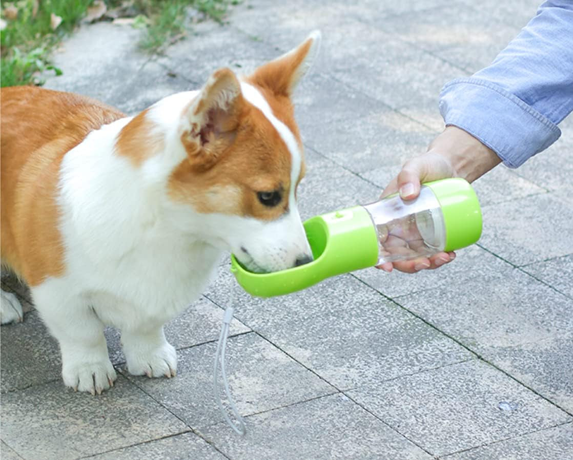 HydroBuddy™ 2-in-1 Portable Dog Water & Food Bottle – Leak-Proof Travel Dispenser